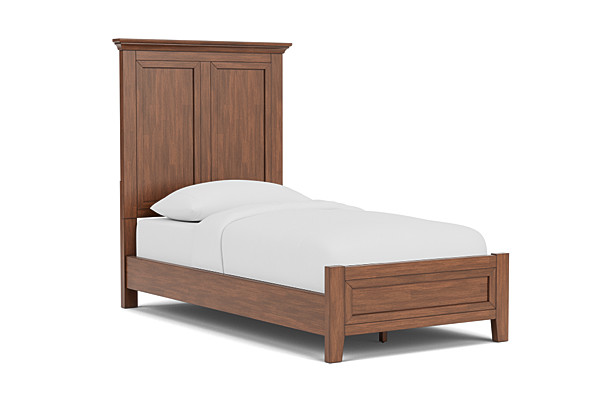 San Mateo Brown Twin Bed